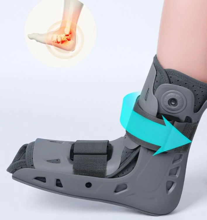 Inflatable walking boots