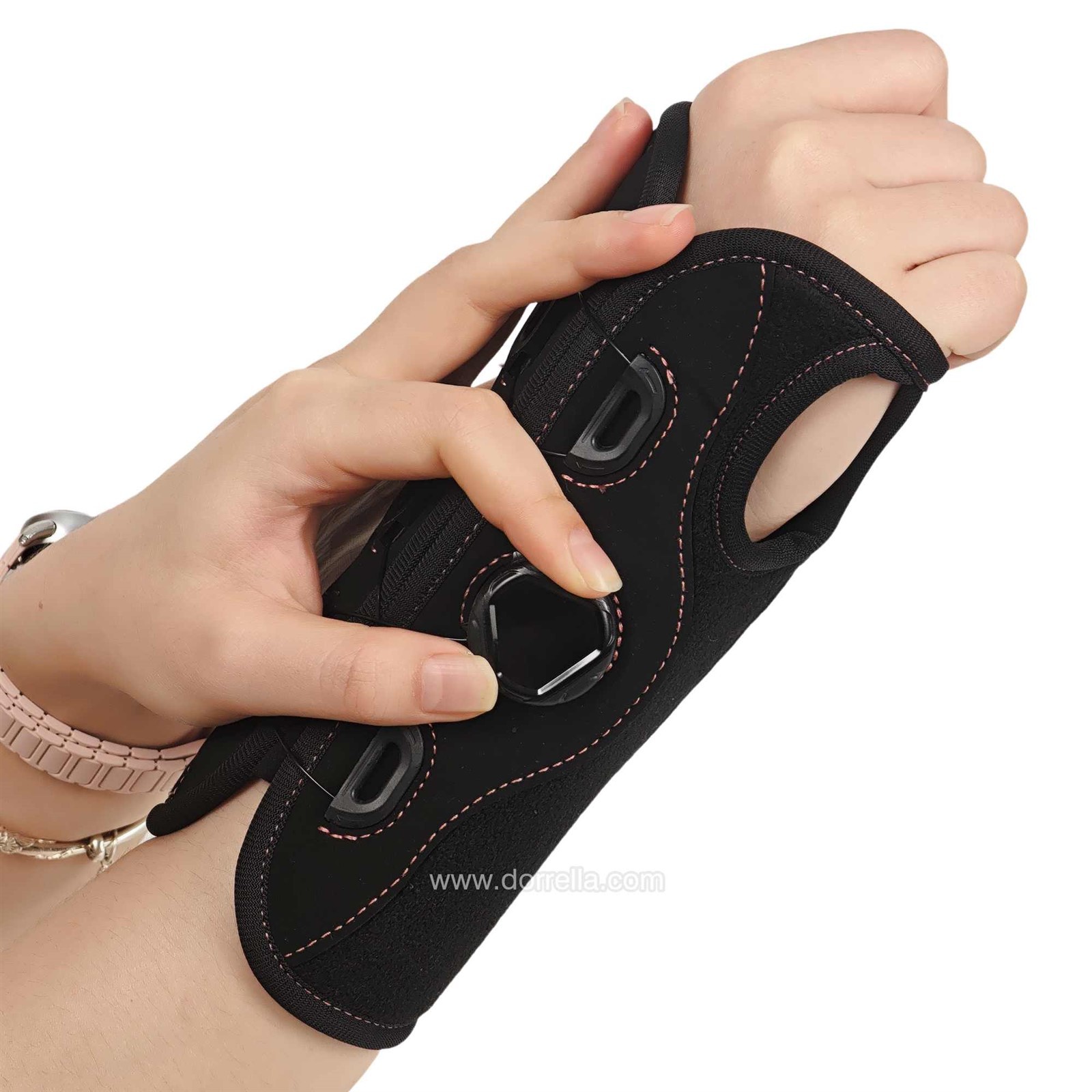 ABS knob wrist brace